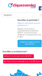 Mobile Screenshot of cliquezvendez.com